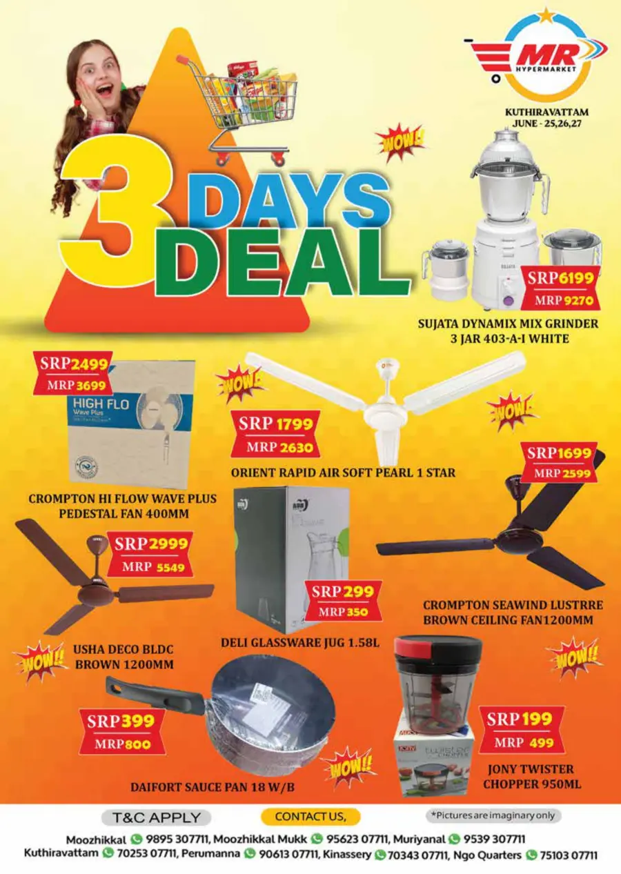 Wednesday Deal In MR Hypermarket Calicut